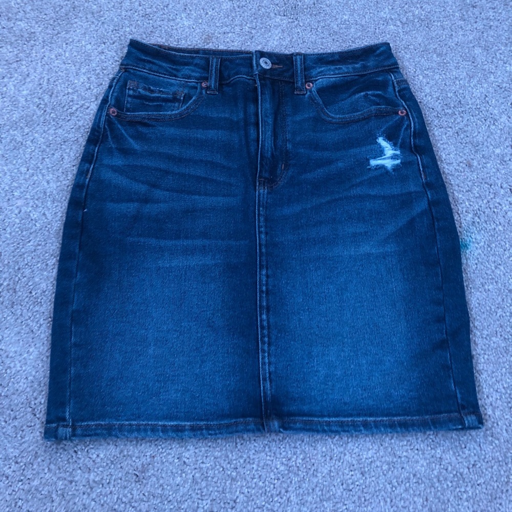 american eagle stretch mom skirt
